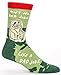 Blue Q Ain't No Bad Joke Like A Dad Joke Men's Crew Socks Size 7-12