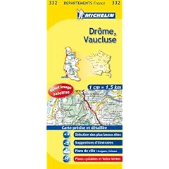 Carte DPARTEMENTS Drme, Vaucluse