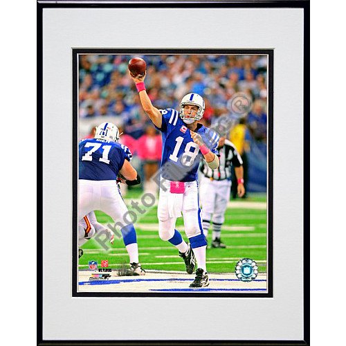 Photo File Indianapolis Colts Peyton Manning Framed Photo