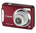 Canon - PowerShot A480 - Appareil Photo Num&eacute;rique - Ultra-Compact - 10 Mpix - Zoom optique 3,3x - Processeur Digic III - Ecran LCD - Rouge