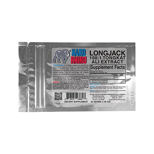 Hard rhino longjack tongkat ali eurycoma longifolia 100:1 powder,…