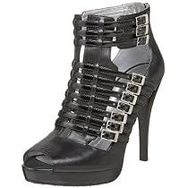 Calvin Klein Women's Danica Platform Peeptoe Bootie
