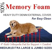 Memory Foam Pad Pet Bed