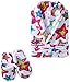 Sleep & Co Big Girls' Stars Robe with Slippers Set