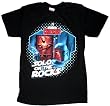 Robot Chicken Star Wars Solo on Rocks Black Adult T-shirt