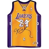 Kobe Bryant Los Angeles Lakers High Definition Plaque Clock
