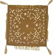 ShalinCraft Silk Pillow Cover for Interior Decoration 16x16 inches (bcv002)