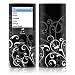B&W Fleur Design Protective Decal Skin Sticker for Apple iPod nano 4G (4th Generation) Player