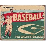 Topps Baseball 1954 Metal Tin Sign 16"W x 12.5"H