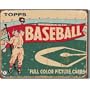TIN SIGN Topps Baseball , 16x13