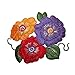 ID 6834 Multi Color Hibiscus Flower Patch Tropical Embroidered Iron On Applique