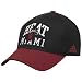 adidas Miami Heat Black-Red Pro Structured Adjustable Hat