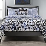 IMAGE OF SIS Covers Squiggle 6-Piece Duvet Set, Queen