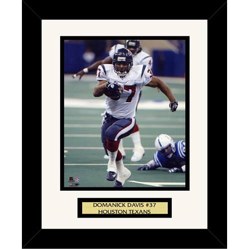 Houston Texans Domanick Davis Framed Photo
