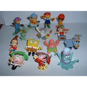 Nickelodeon Figure Figurine Set of 14 with Fairly Odd Parents