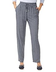 Indigo Collection Aztec Print Trousers