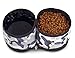 Charm Pets Travel Foldable Dual Food & Water Waterproof Bowl For Cats & Dog