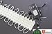 10ft Storefront Windows White 5630 LED Light with UL Listed 12v 2A AC Adapter
