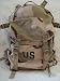 US Military Surplus SDS Large Assault MOLLE Backpack - Desert Camouflage