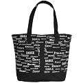 Danshuz Dance Fonts Tote Bag