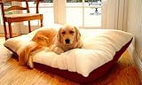 Small 30x36 Rectangle Dog Pet Bed - Burgundy