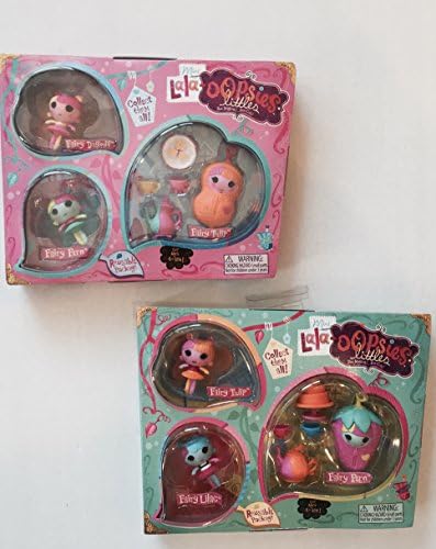 Lalaloopsy Mini Lala Oopsie Littles Doll Fairies Bundle (Style 1) and (Style 2)