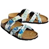 Birkenstock Oder Flower Basket Blue by Birkenstock