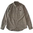 SNOID/スノイド OLD LOGO L/S Shirt Gray【SSH-012・チェックシャツ】