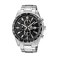 CASIO EDIFICE - Reloj de caballero de cuarzo, correa de acero inoxidable color varios colores