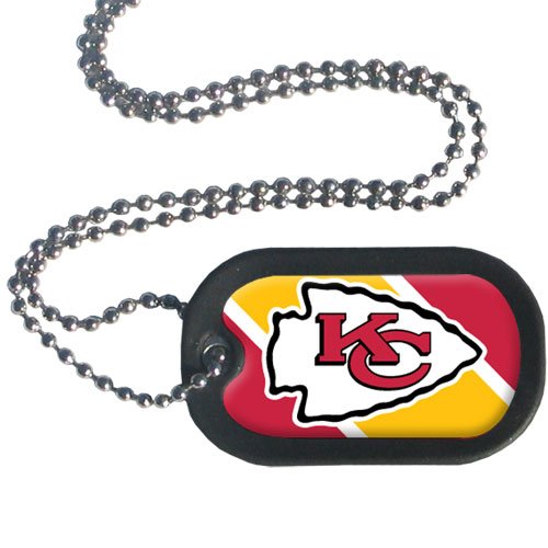 NFL Kansas City Chiefs Dog Tag Necklace