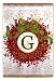 Berry Wreath Garden Flag - G