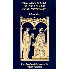 The Letters of Saint Anselm Canterbury, Volume One