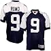 Reebok NFL Equipment Dallas Cowboys #9 Tony Romo Navy Blue Authentic Throwback Football Jersey