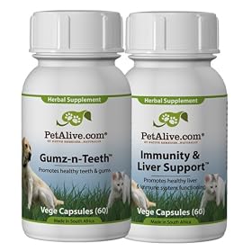 PetAlive Gumz-n-Teeth and Immunity & Liver Support ComboPack