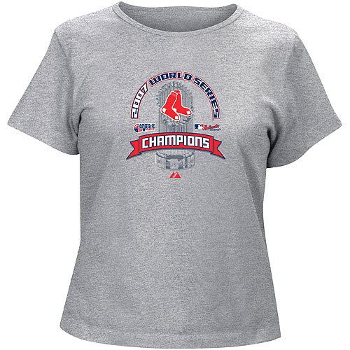 Buy Boston Red Sox 2007 World Series Champions Ladies Authentic Collection T-shirt by Lee Sport