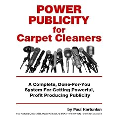 Power Publicity for Carpet Cleaners