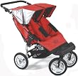 Baby Jogger City Double Stroller - Cherry Red