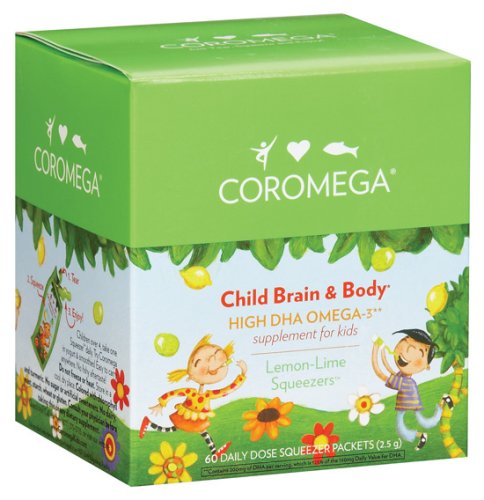 Childrens Toyshop  Health & Personal Care : Coromega Company - Coromega Child Brain & Body, 60 packets