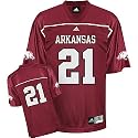 adidas Arkansas Razorbacks Red Replica Football Jersey