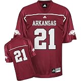 adidas Arkansas Razorbacks Red Replica Football Jersey