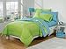 Hospital Twin Extra Long 100% Cotton 200 TC Sateen Sheet Set - Soft and Comfy - by Crescent Bedding (Aqua, Twin XL)