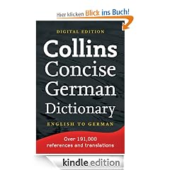 Collins Concise English-German Dictionary (Collins Concise German Dictionary)