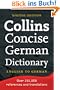 Collins Concise English-German Dictionary (Collins Concise German Dictionary)