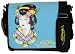 Ed Hardy Leo Geisha Messenger Bag - Royal Blue In Color