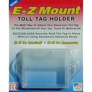 Toll-Tag-Holder-EZ-Pass-I-Pass-C-Pass-Palmetto-Smart-Tag-Fast-Lane-5-Colors