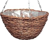 GARDMAN Weide-Hängeampel  Rustikal , Durchmesser 40 cm