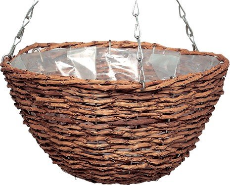 GARDMAN Weide-H&auml;ngeampel \"Rustikal\", Durchmesser 40 cm Preisvergleich
