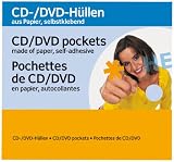 Produkt-Bild: Herma 1144 CD-Papierh&uuml;llen mit Klebefl&auml;che, 25 St&uuml;ck, wei&szlig;
