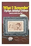 What I remember