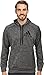 adidas Performance Men's Team Issue Pullover Hoodie, Large, Dark Grey Heather/Black